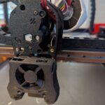 disassembled stealth burner 3d printer tool head for maintenance